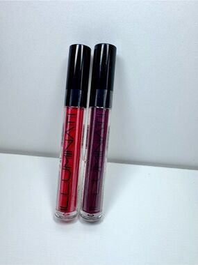 Illuminati Lip Bundle - Red & Deep Plum Shades Lilich and Adonis NEW!